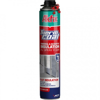 Напыляемый ПУ утеплитель Akfix Thermcoat Напыляемый ПУ утеплитель Akfix Thermcoat