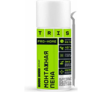 TRIS PRO-HOME Бытовая монтажная пена 500 мл  ПМ045  TRIS PRO-HOME Бытовая монтажная пена 500 мл  ПМ045