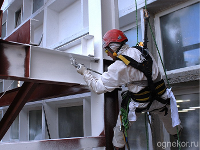 Антикоррозийная обработка металлоконструкций