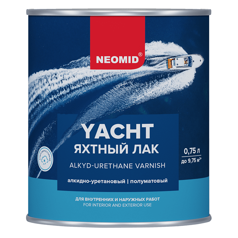 Уретановый лак купить. Неомид Yacht лак яхтный алкидно-уретановый 9л. Лак NEOMID яхтный глянцевый 9л. Яхтный лак Неомид полуматовый. Лак яхтный алкидно-уретановый глянцевый.