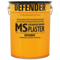 Defender MS plaster - толстослойная конструктивная огнезащита (25 кг)