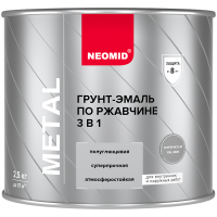 Грунт-эмаль 3в1 быстросохнущая NEOMID  Грунт-эмаль 3в1 быстросохнущая NEOMID