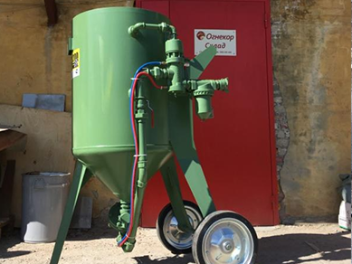 Пескоструйная обработка металлоконструкций