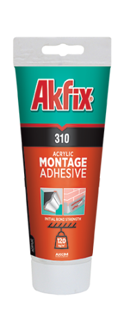 картинка Акриловый монтажный клей Akfix 310 от магазина Огнекор
