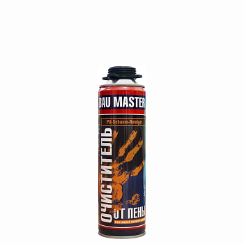 Очиститель от монтажной пены "BAU MASTER", 500 мл Очиститель от монтажной пены "BAU MASTER", 500 мл