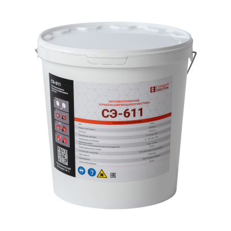 картинка Противопожарная терморасширяющаяся мастика СЭ-611  от магазина Огнекор