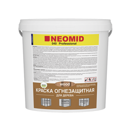 картинка NEOMID Огнезащитная краска для древесины от магазина Огнекор