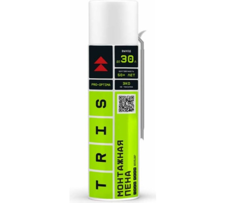картинка TRIS PRO-OPTIMA Бытовая монтажная пена 1000 мл ПМ06  от магазина Огнекор