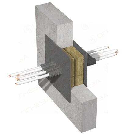 картинка Огнезащитный терморасширяющийся герметик ОГНЕЗА-ГТ от магазина Огнекор