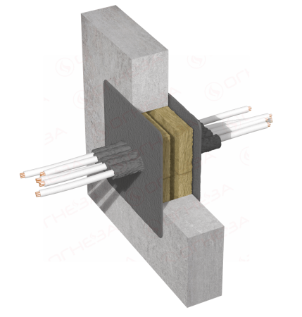 картинка Огнезащитный терморасширяющийся герметик ОГНЕЗА-ГТ от магазина Огнекор
