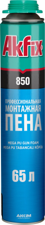 картинка Профессиональная монтажная пена Akfix 850 от магазина Огнекор