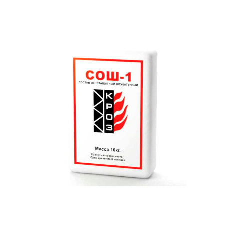 картинка Огнезащитный штукатурный состав СОШ-1 от магазина Огнекор