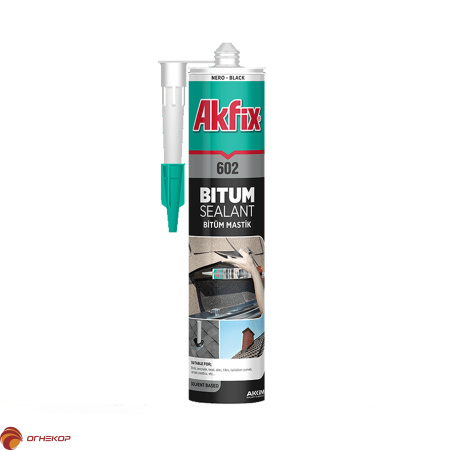 картинка Битумный герметик, Akfix 602 от магазина Огнекор