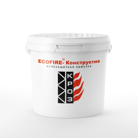картинка Ecofire Конструктив-огнезащитная обмазка от магазина Огнекор