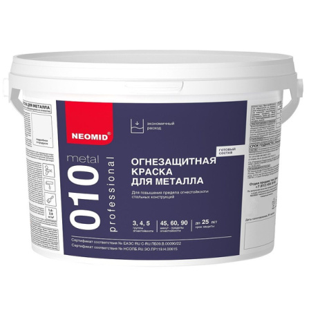 картинка NEOMID Огнезащитная краска по металлу от магазина Огнекор