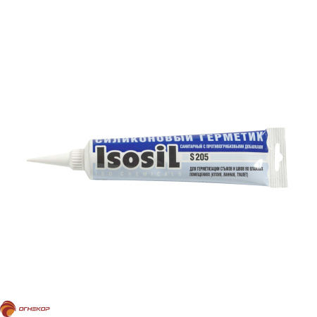 картинка Герметик силиконовый санитарный Isosil S205 от магазина Огнекор