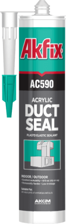 картинка Акриловый герметик для вентиляционных каналов Akfix AC590 от магазина Огнекор