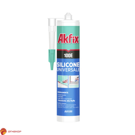 картинка Универсальный силикон Akfix 100Е от магазина Огнекор