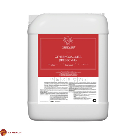 картинка Огнебиозащита древесины MasterGood от магазина Огнекор