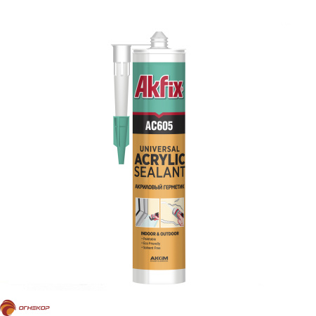 картинка Акриловый герметик Akfix AC605 от магазина Огнекор