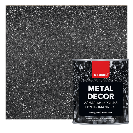 картинка NEOMID Грунт-эмаль 3в1 по ржавчине "Алмазная крошка" от магазина Огнекор