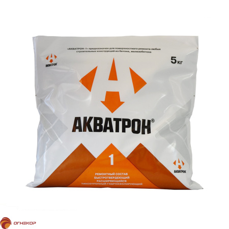картинка Гидроизоляция Акватрон-1 (5 кг) магазин Огнекор являющийся официальным дистрибьютором в России  картинка Гидроизоляция Акватрон-1 (5 кг) от магазина Огнекор