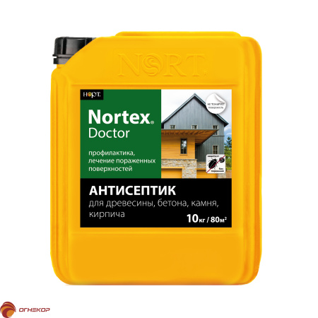 картинка Антисептик для древесины, бетона, камня, кирпича Nortex-Doctor  от магазина Огнекор